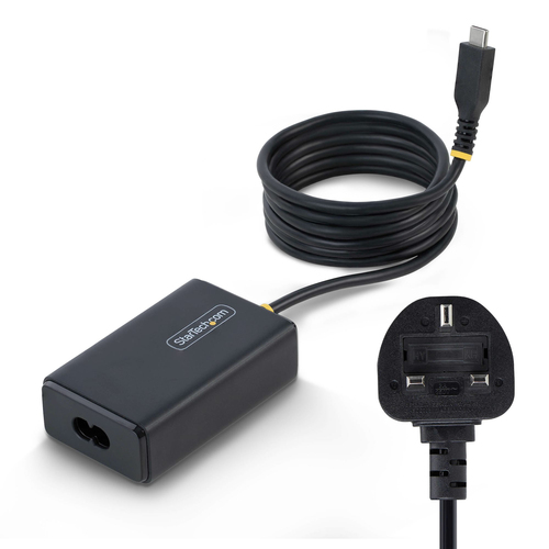 65W USB-C LAPTOP CHARGER 1.5M USB-C TETHERED CABLE – StarTech.com