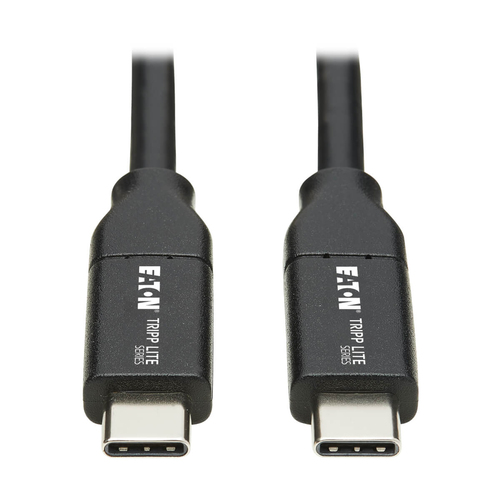 USB-C TO USB-C CBL M/M 2.0 5A USB-IF CERTIF THUNDERBOLT 3 3M – Tripplite