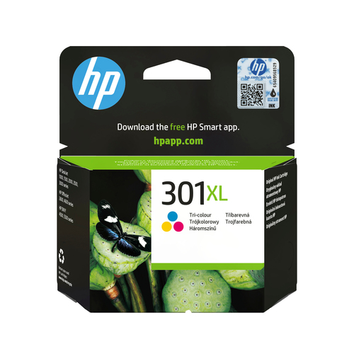 HP 301XL TRI-COLOR INK CARTRIDGE – HP Inc