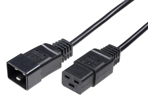 POWER CORD C19 - C20 16A 3M – MicroConnect
