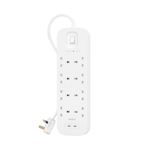 SURGE USB C 8 OUTLET DUAL USBC 30W P – Belkin Components