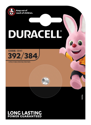 Duracell 392/384 1.5V Watch Battery – Duracell