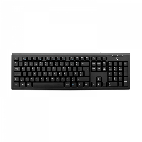 USB MULTIMEDIA KEYBOARD UK ENGLISH LAYOUT EN – V7