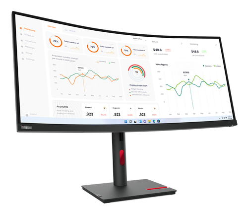 ThinkVision T34w-30 34Curved Monitor – Lenovo