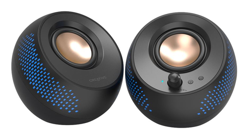 CREATIVE PEBBLE X - 2.0 USB-C SPEAKERS with Customizable RGB lighting & Bluetooth v5.3 – Creative Technology