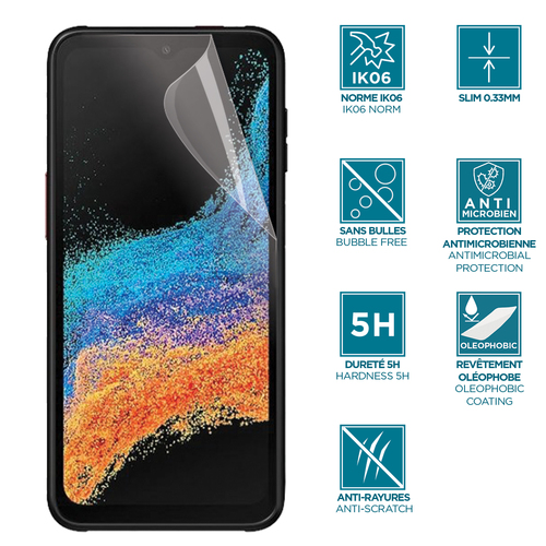 SCREEN PROTEC. ANTI-SHOCK IK06 CLEAR GALAXY XCOVER 6 PRO 6.6 – Mobilis