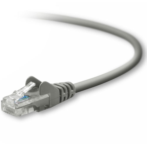 CAT5E SNAGLESS UTP GRAY 1M PATCH CABLE – Belkin Components