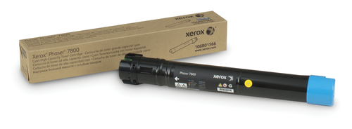 HIGH CAPACITY CYAN TONER CARTRIDGE PHASER 7800 PRTER – Xerox