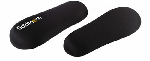 Goldtouch Keyboard wrist rests; pair; black gel filled . – Goldtouch