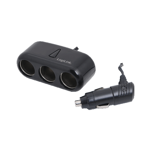 Car Charger Splitter 3-port – LogiLink