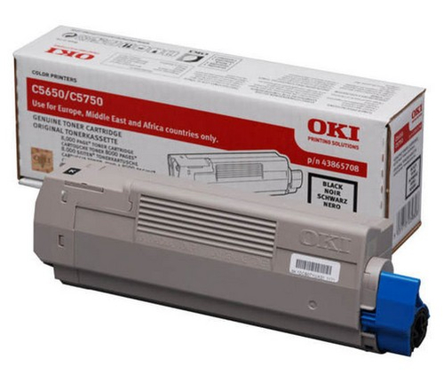 OKI - Black - original - toner cartridge - for C5650dn, 5650n, 5750dn, 5750n – OKI