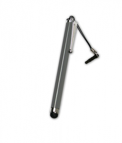 Port Tablet Stylus- suitable for capacitive touchscreen devices such as the Apple iPad or Samsung Galaxy. Manufactured from Aluminium it includes a soft rubber tip and a handy strap which secures the stylus via your devices headphone socket. Available in – Port