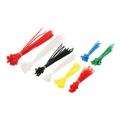 CABLE TIE PACK - 3 LENGTHS & 6 COLOURS (200 PCS) – LogiLink
