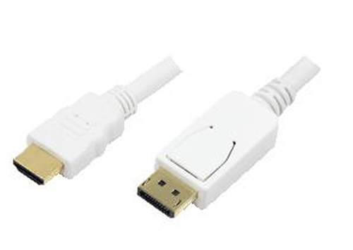 Display Port to HDMI cable wh – LogiLink