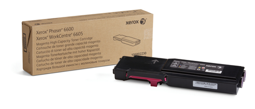 HIGH CAPACITY MAGENTA TONER CARTR NA (YIELD 6K) – Xerox