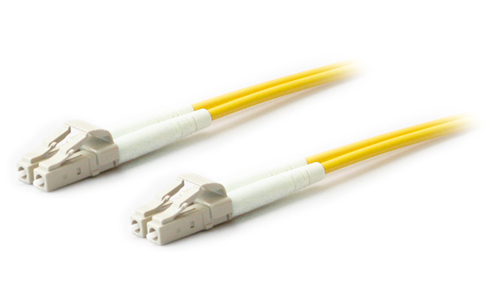 2M FIBER OPTIC LC/LC OS2 9/125M DUPLEX CABLE – AddOn