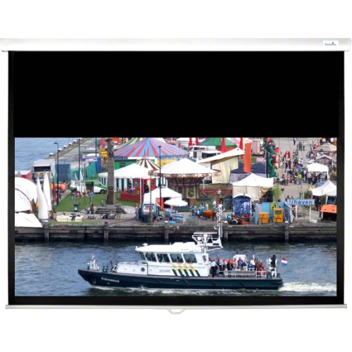 2m Manual screen in 16:9 slow retractio – Sapphire