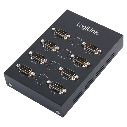 USB Adapter, USB to 8x Serial – LogiLink