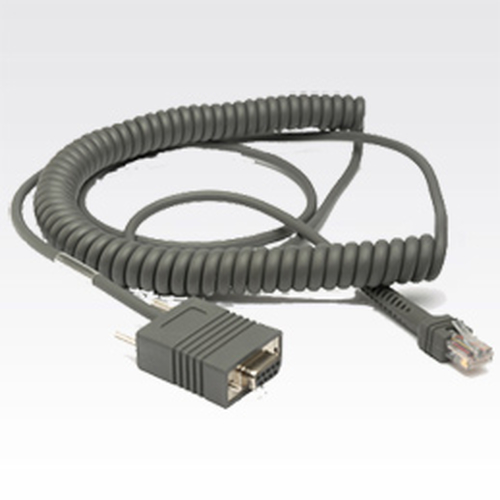 RS232 CABLE:STD-DB9 FEMALE TXD 12FT COILED – Zebra Technologies