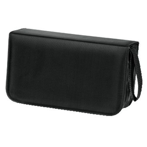 Cd Wallet Nylon 120, Black – Hama