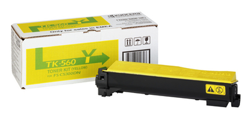 TK-560Y TONER KIT 10K PAGES YELLOW F FS-C5300DN – Kyocera