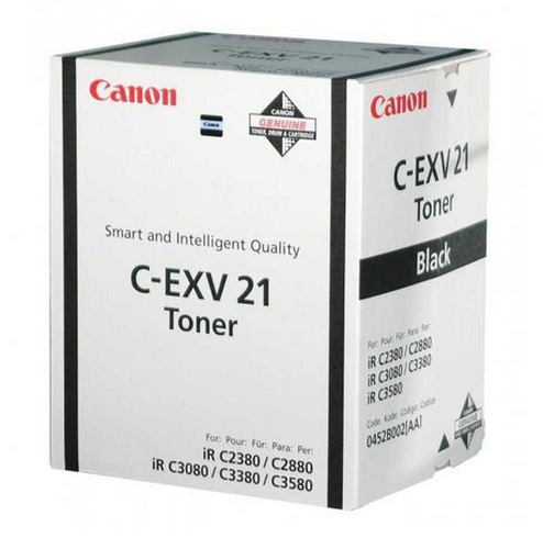CAN IRC2880/2380 BLK TONER BLACK TONER C-EXV21 – Canon