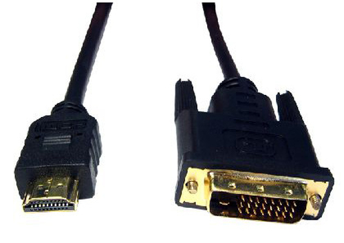 1M BLK HDMI M-DVI-D DUAL LINK CBL GD – Cables Direct