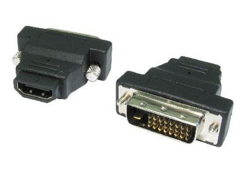 DVI-D DUAL LINK F-HDMI M BLK ADP 0 – Cables Direct