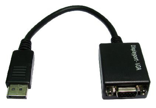 15CM DSPY PRT M-HD15 VGA F BLK ADP – Cables Direct