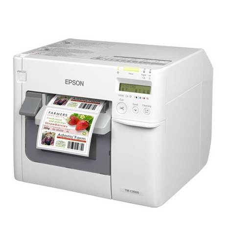 TM-C3500 COLOUR LABEL PRINTE D TERFACE USB LAN NICELABEL – Epson