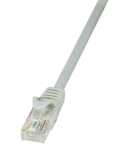 Patch Cable Cat.5e U/UTP 10m grey – LogiLink