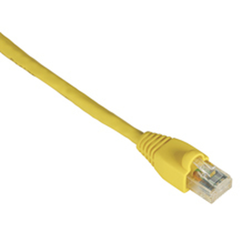 CAT6 SNAGLESS YELLOW 15FT 550-MHZ PATCH CABLE – Black Box