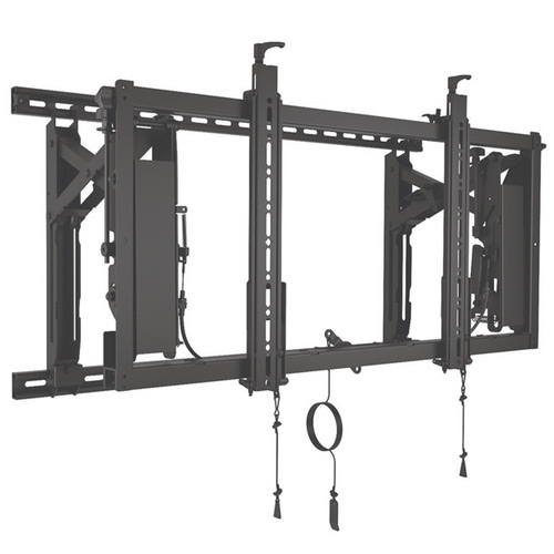 ConnexSys Video Wall Landscape Mounting System with Rails 42" - 80" – MILESTONE