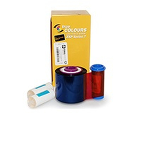 ZXP7 RIBBON YMCK0-1250 1/2 PANEL 1250 PRTS PER ROLL – Zebra Technologies
