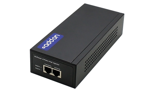 AddOn 1Gbs 1 RJ-45 to 1 RJ-45 Media Converter - PoE injector - 60 Watt - output connectors: 2 – AddOn