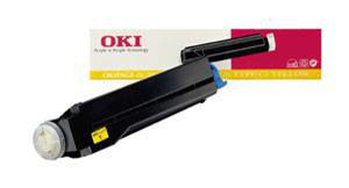 OKI 8C YELLOW TONER OKI 8C YELLOW TONER 41012306 FOR 3K VERSION – OKI