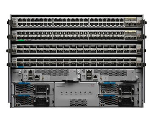 NEXUS 9504 CHASSIS WITH 4 LECARD SLOTS – Cisco Systems