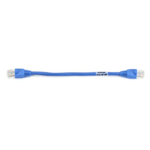 CAT6 PATCH CABLE 6'' SNAG REDUCED LENGTH BLUE – Black Box