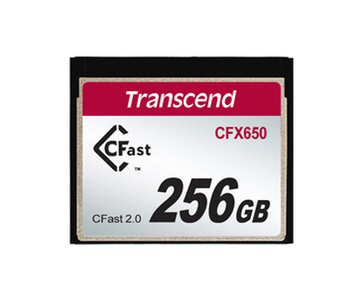 Transcend CFast 2.0 CFX650 - Flashgeheugenkaart - 256 GB - CFast 2.0 – Transcend Information UK LTD