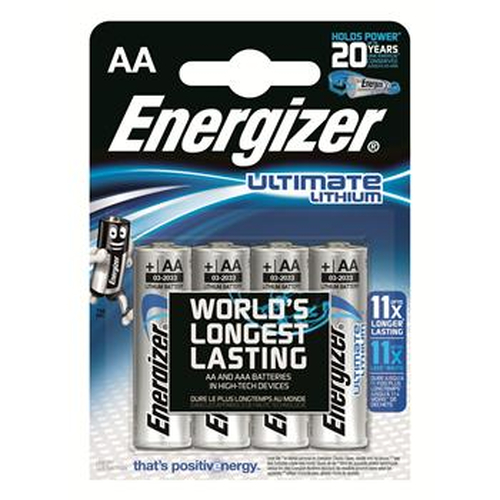 Lithium AA - LR6 Ultimate 4-pa – Energizer