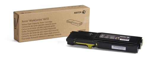 TONER CARTRIDGE - HIGH CAP YELLOW /F WC6655 – Xerox