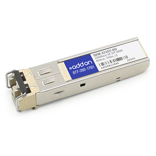 DLINK DEM-311GT COMP XCVR 1G-SX LC 850NM 550M MMF SFP – AddOn