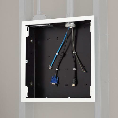 WALL ENC,16X16,MTI-D,PRE/PST INST-WHITE – MILESTONE