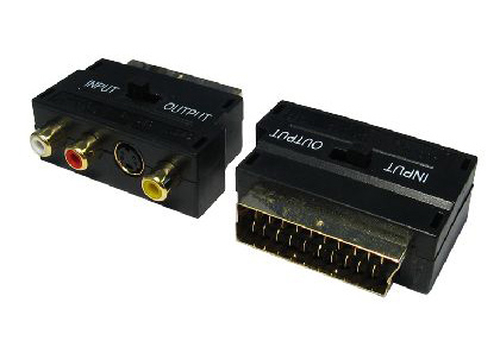 CDL Swit SCART -SVHS & 3 x RCA – Cables Direct
