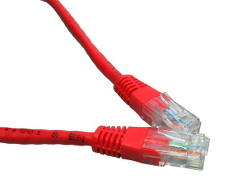 1.5M CAT 6 UTP PVC INJ MDD CBL - RED – Cables Direct