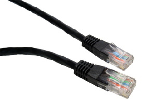 1.5M CAT 6 UTP PVC INJ MDD CBL - BLK – Cables Direct