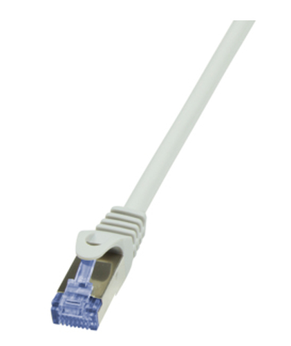 Patch Cable Cat.6A S/FTP grey 20m, PrimeLine – LogiLink