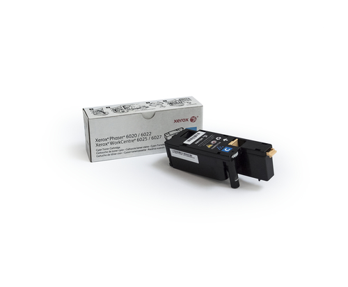 TONER CARTRIDGE - STANDARD CAP CYAN 1000 PAGES F/ 6020222527 – Xerox