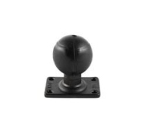 RAM RECTANGULAR BASE WITH 2.25 RUBBER BALL – Zebra Technologies