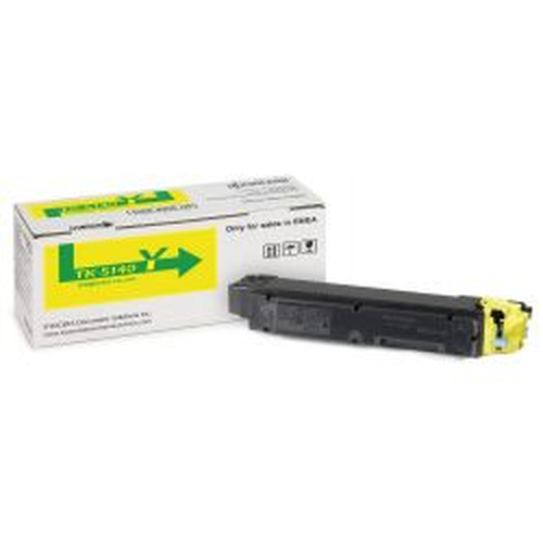 TK-5140Y TONER-KIT YELLOW CL CONTAER F/5000 PAGES – Kyocera